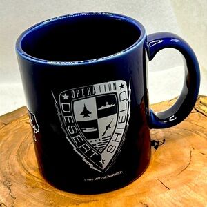 Desert Shield 1990 Blackbird Coffee Cup
